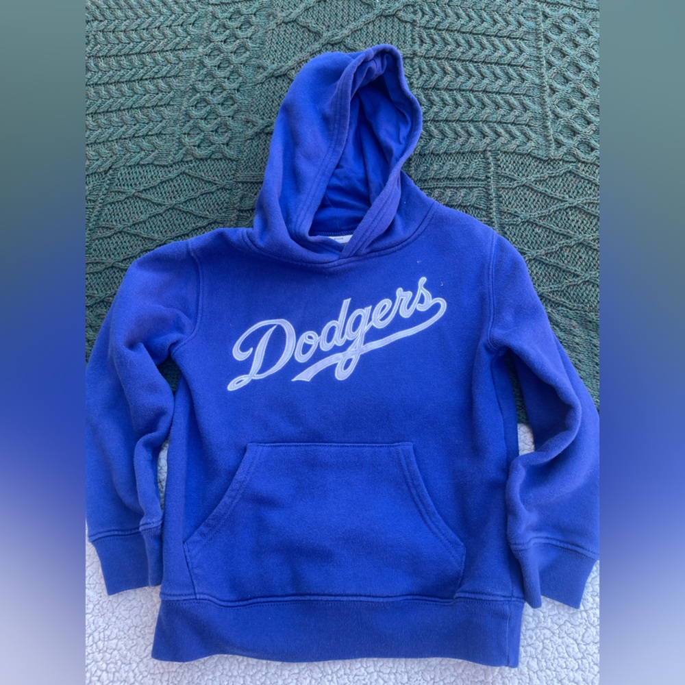Genuine Merchandise Blue Dodgers Kids Hoodie